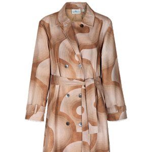 Untitled In Motion Nymoni Trench Asymptote Over Coat Trenchcoat Jacket